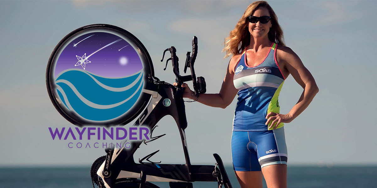 Wayfinder Coaching - Renee Makimaa with triathlon bike